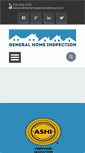Mobile Screenshot of generalhomeinspection.com